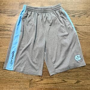 North Carolina Chapel Hill Tar Heel Heathered Grey Men's Shorts Size Small